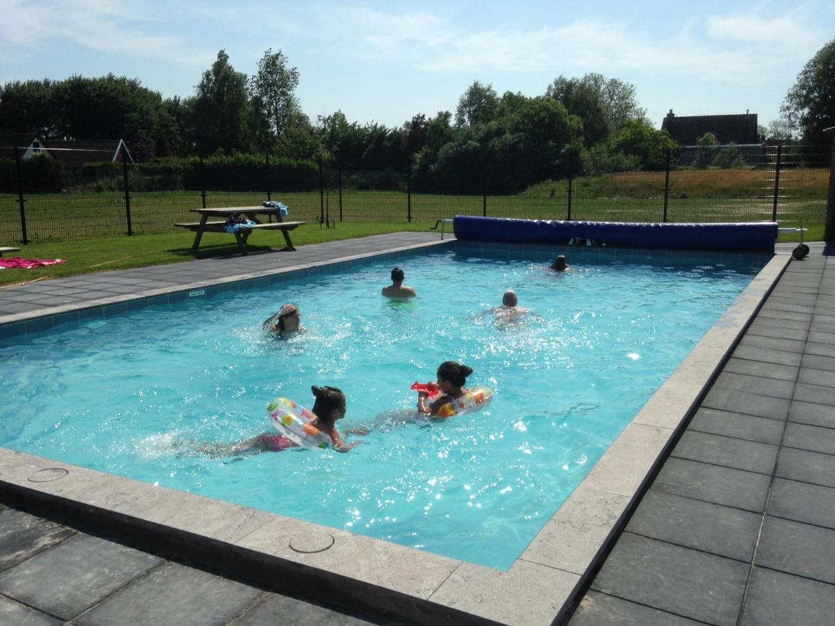 Luxus Familienvilla Mit Jacuzzi & Sauna Tzummarum 外观 照片