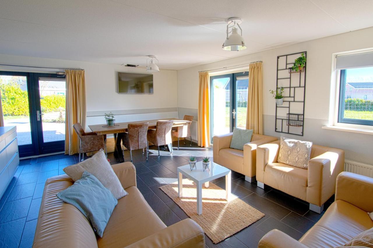 Luxus Familienvilla Mit Jacuzzi & Sauna Tzummarum 外观 照片
