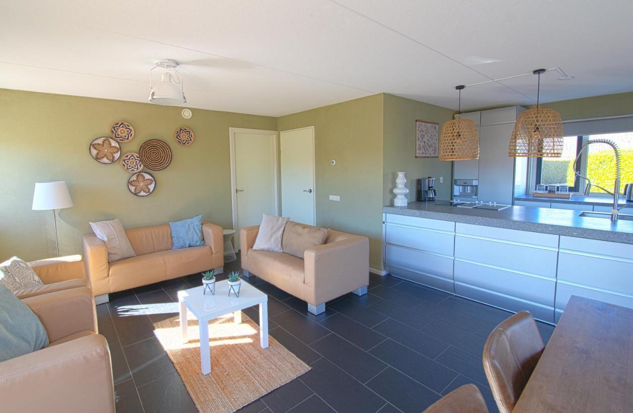 Luxus Familienvilla Mit Jacuzzi & Sauna Tzummarum 外观 照片